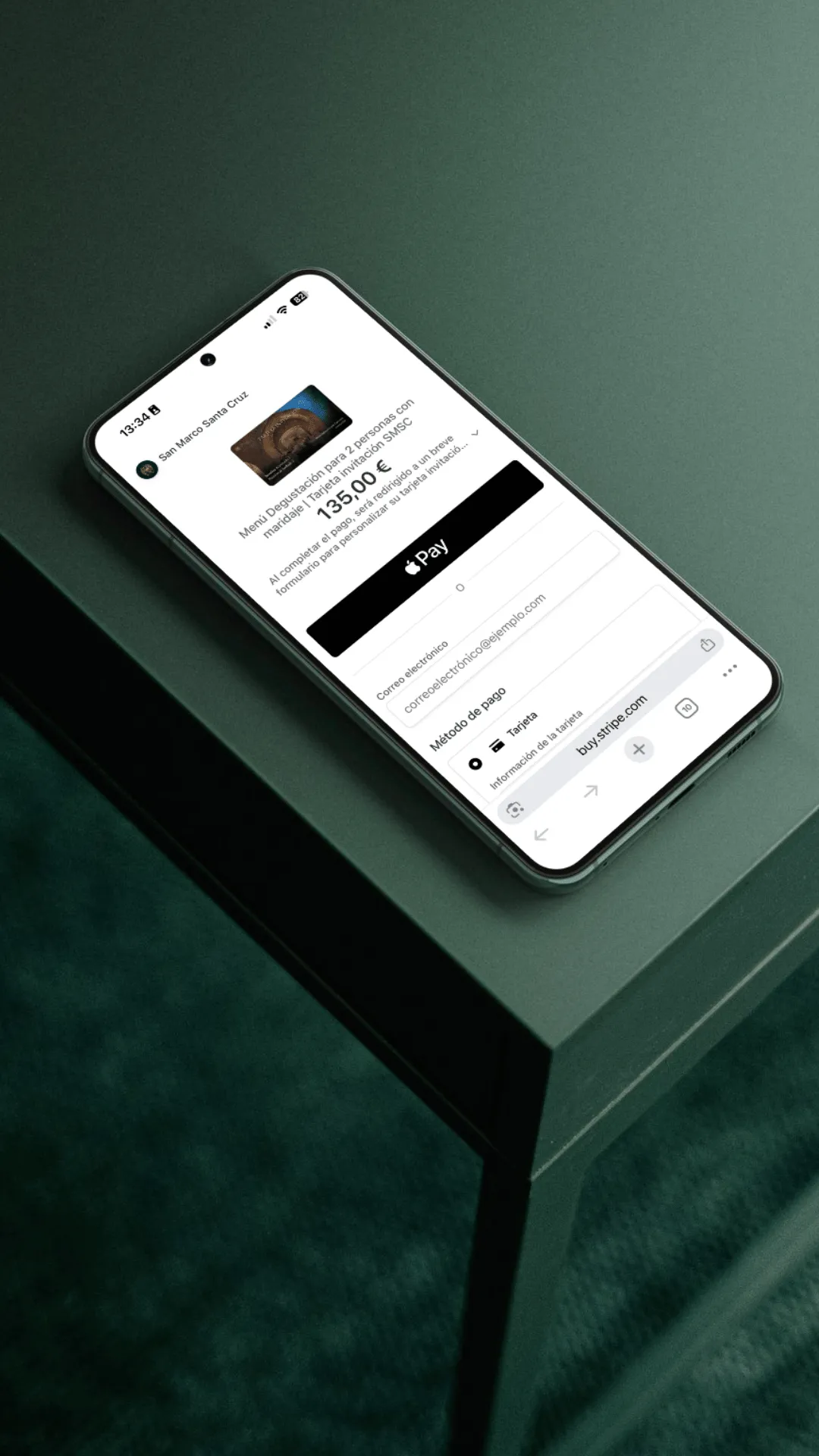 Gift card system visual